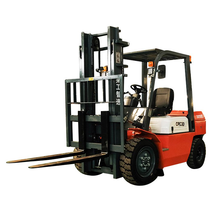 3 tunnellati bilanċ tal-forklift tad-diżil għall-bejgħ